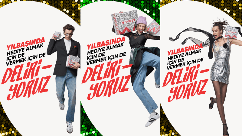 “Yılbaşında hediye almak için de vermek için de deliyoruz” “Yılbaşında hediye almak için de vermek için de deliyoruz”