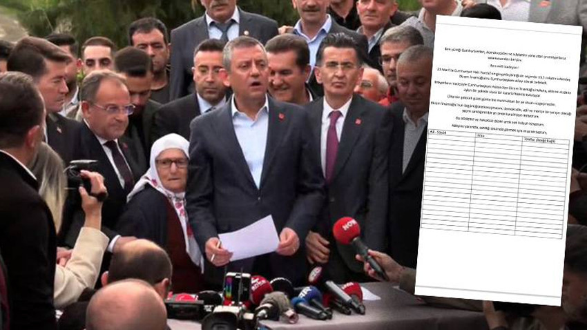 İmamoğlu ve erken seçim için imza kampanyası!