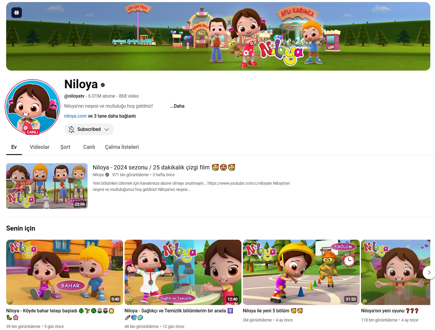 Niloya’dan 6 Milyonluk Başarı Niloya’dan 6 Milyonluk Başarı