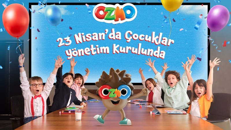 Ozmo’nun yönetimi 23 Nisan’da çocukların oldu
