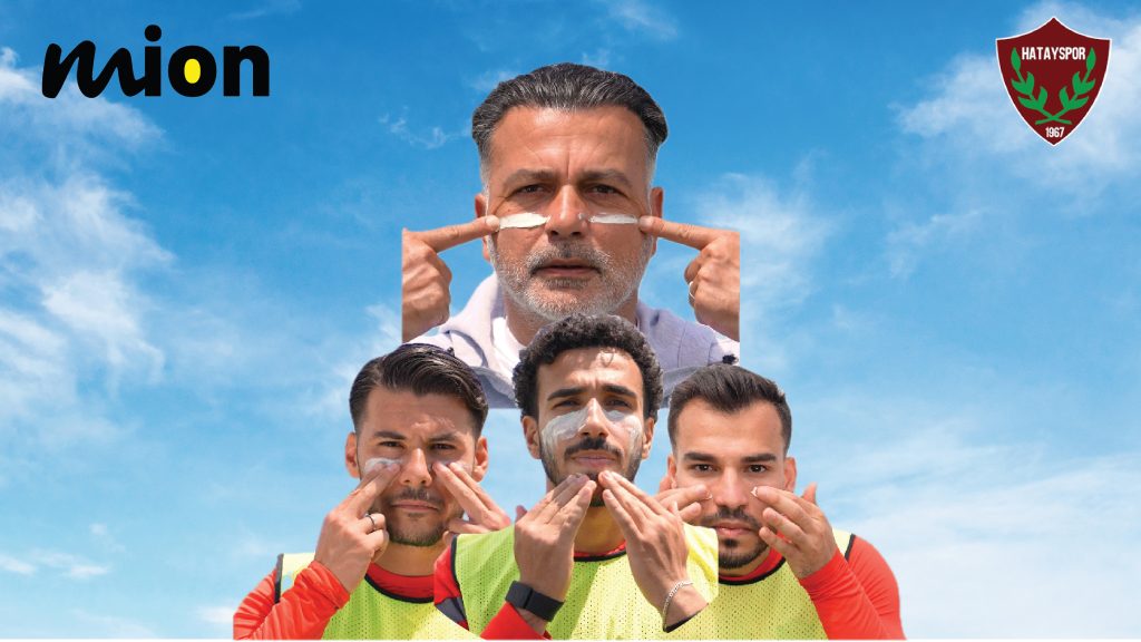 Mion #ErkeklerDeYanar sloganıyla sahaya çıktı Mion #ErkeklerDeYanar sloganıyla sahaya çıktı