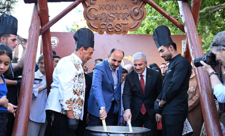 3. Konya Gastronomi Festivali başladı