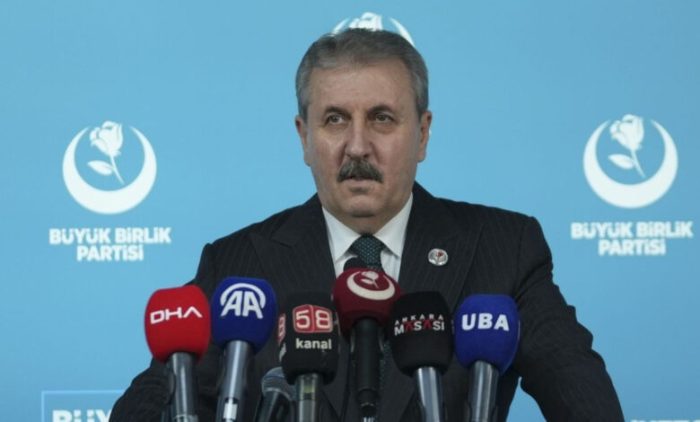 Destici’den ‘Terörsüz Türkiye’ açıklaması: Cumhur İttifakı iyi niyetli ama karşımızdakilere güvenmiyoruz Destici’den ‘Terörsüz Türkiye’ açıklaması: Cumhur İttifakı iyi niyetli ama karşımızdakilere güvenmiyoruz