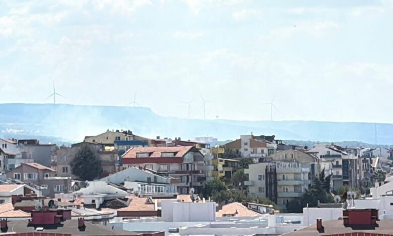 Çanakkale’de orman yangını: 2 okul tahliye edildi