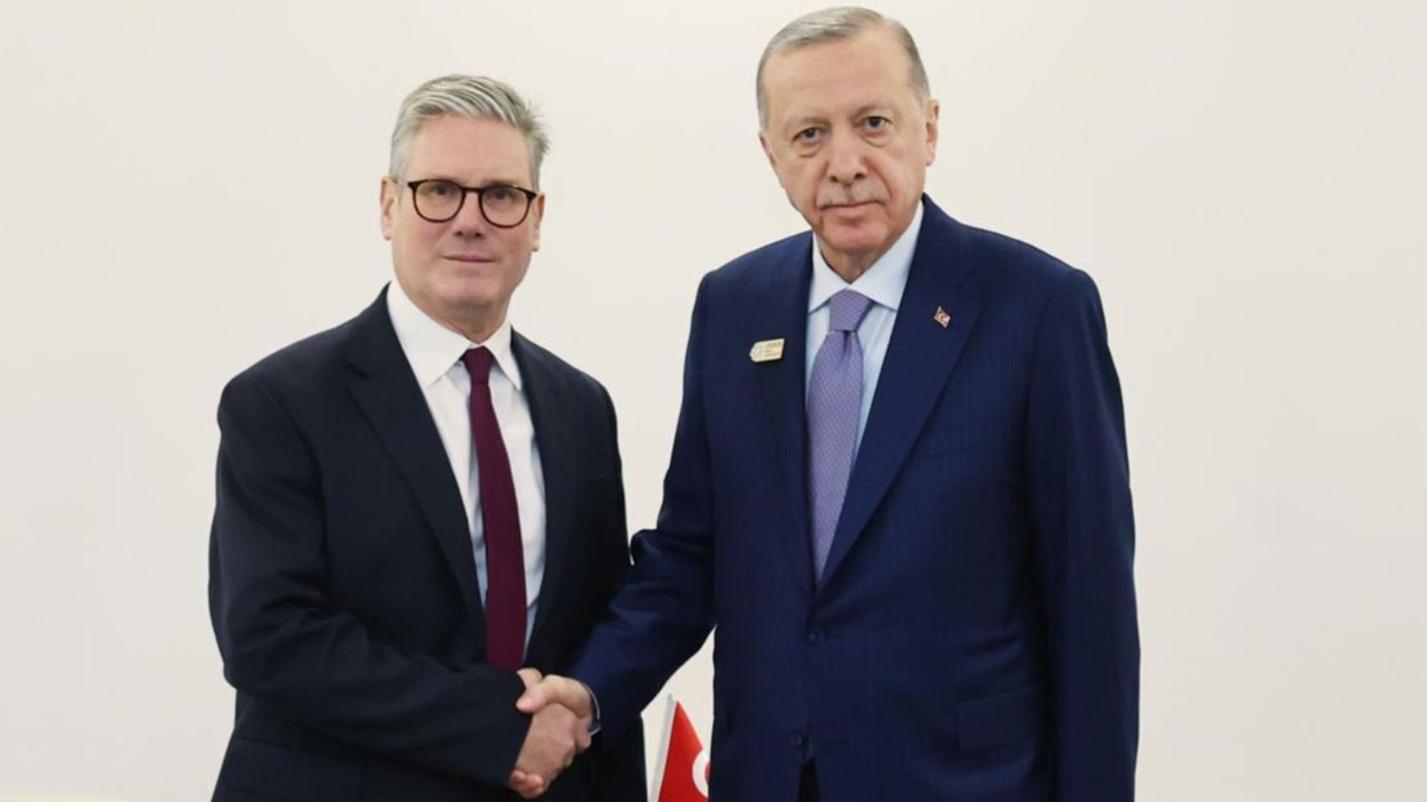 Cumhurbaşkanı Erdoğan, İngiltere Başbakanı Starmer ile görüştü