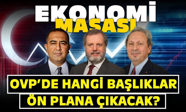 Ekonominin Rotası Çiziliyor! Orta Vadeli Program’da Hangi Başlıklar Öne Çıkacak? | Ekonomi Masası