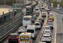 İstanbul trafiğinde ilk gün yoğunluğu