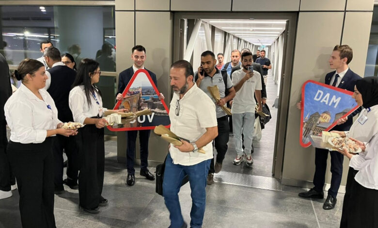 Mersin-Şam arasında direkt uçuşlar başladı Mersin-Şam arasında direkt uçuşlar başladı