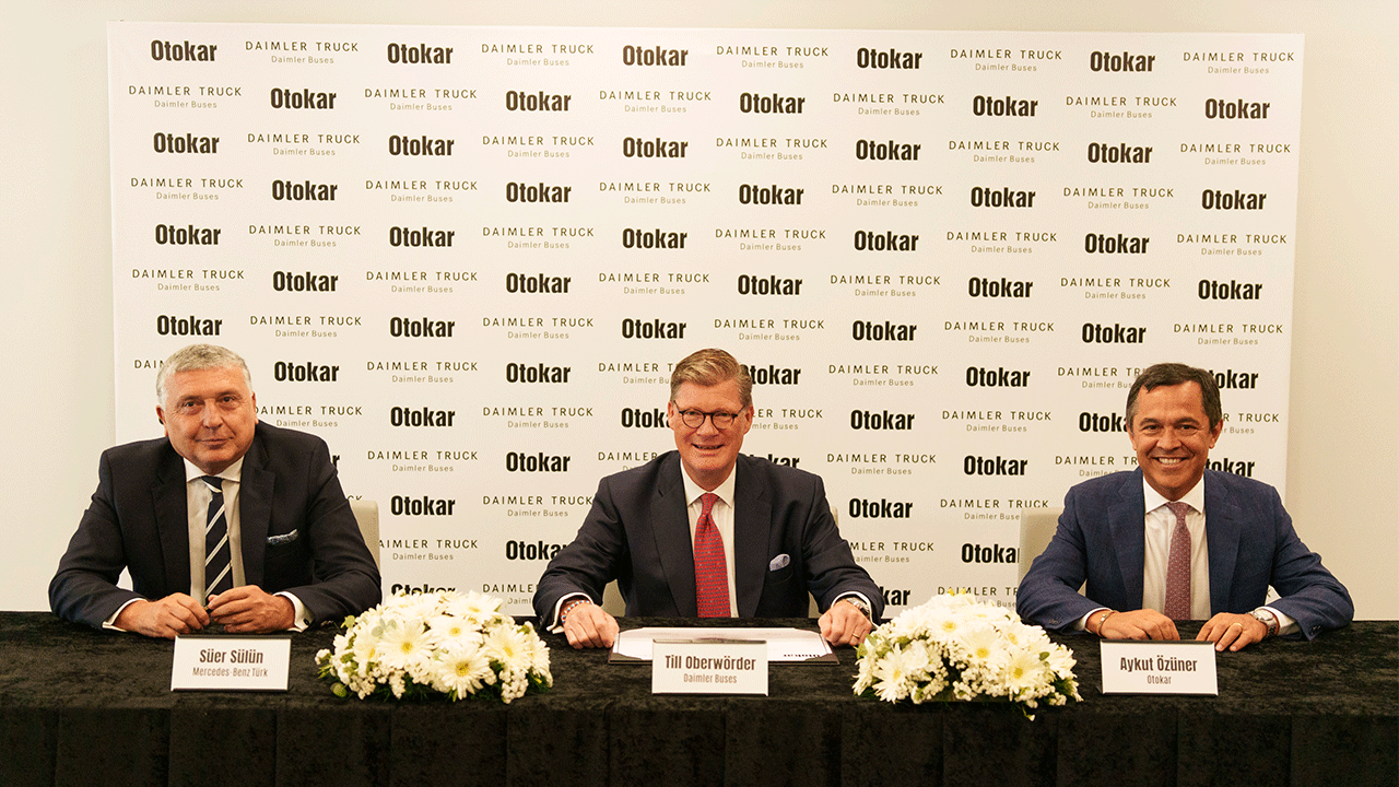 Otokar ve Daimler Buses üretim anlaşması imzaladı