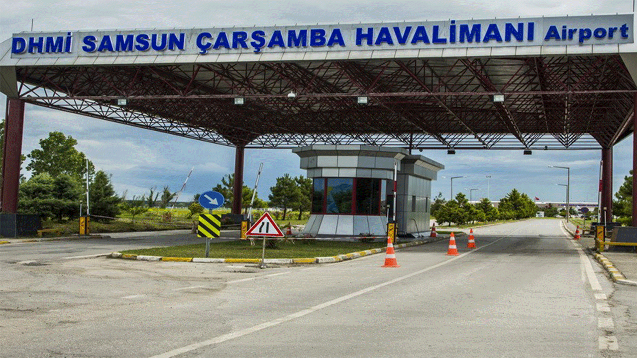 Samsun’da 8 ayda 1 milyondan fazla yolcu havayolu ile seyahat etti