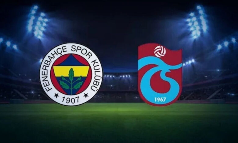 Son dakika… TFF duyurdu: Fenerbahçe-Trabzonspor maçının saati değişti!