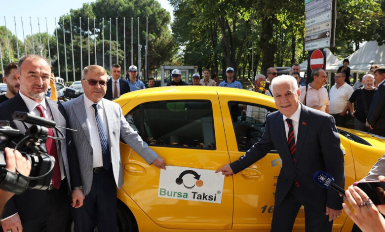 Yerli yazılımla geliştirilen ‘Bursa Taksi’ yollarda