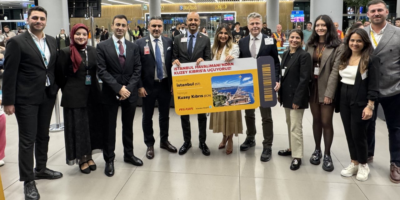 Pegasus, İstanbul Havalimanı’ndan  KKTC uçuşlarına başladı
