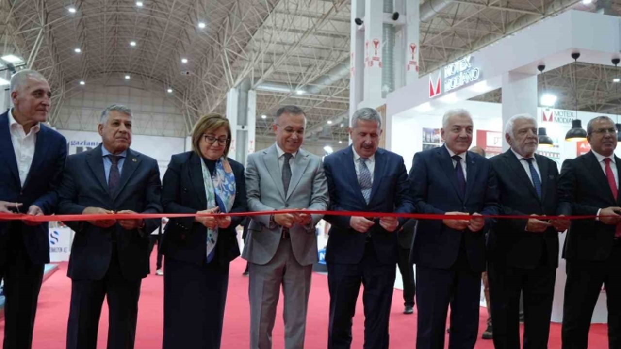 Gaziantep, tekstil makineleriyle dünya sahnesinde: 15 ülkeden 228 dev buluştu