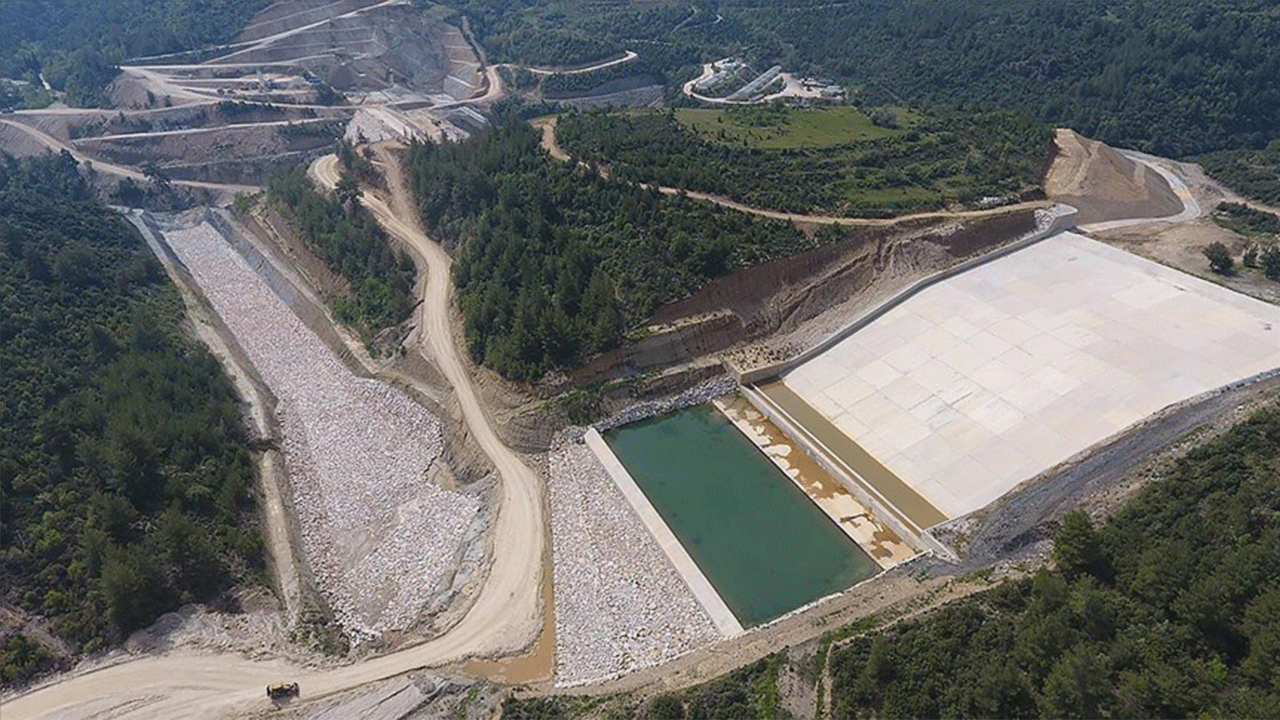 Bakan Yumaklı: Yatağan Girme Barajı'nda su tutulmaya başlandı Bakan Yumaklı: Yatağan Girme Barajı'nda su tutulmaya başlandı