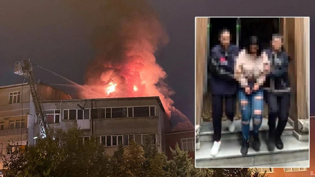 Beyoğlu'nda yangın: Sevgilisi içeri almayınca binayı ateşe verdi Beyoğlu'nda yangın: Sevgilisi içeri almayınca binayı ateşe verdi