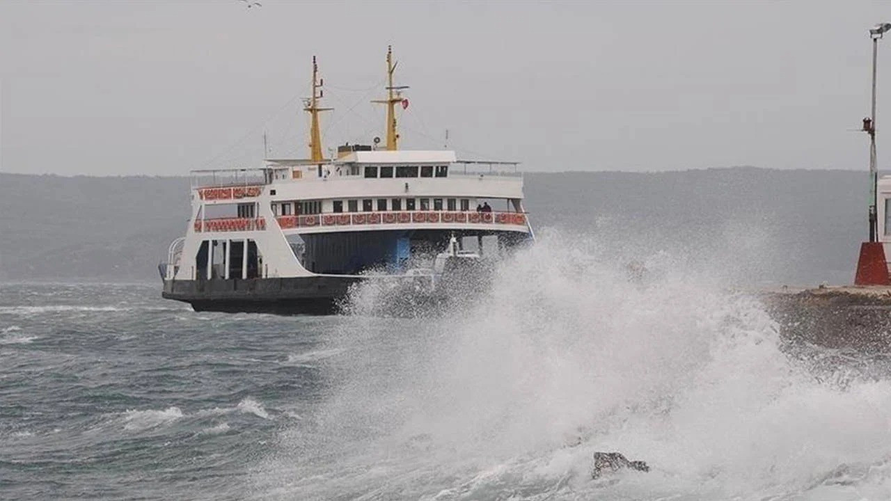 Gökçeada ve Bozcaada hattındaki 3 sefer iptal edildi