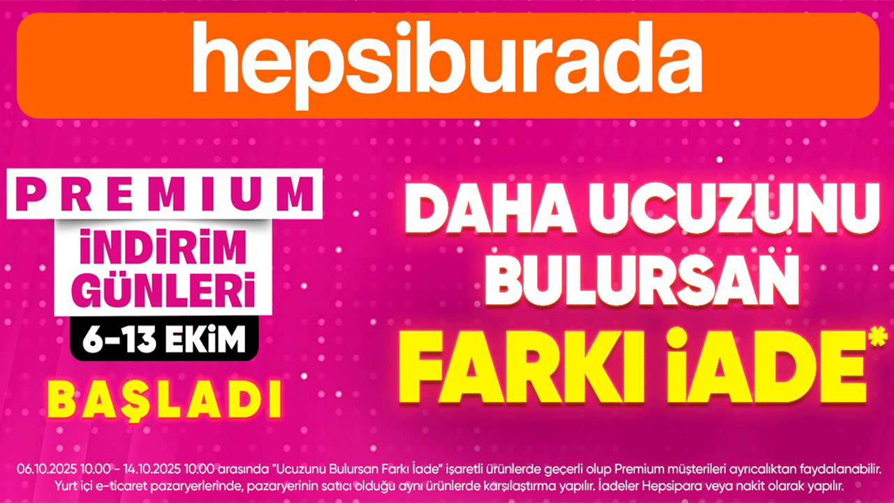 Hepsiburada’da premium indirim günleri başladı Hepsiburada’da premium indirim günleri başladı