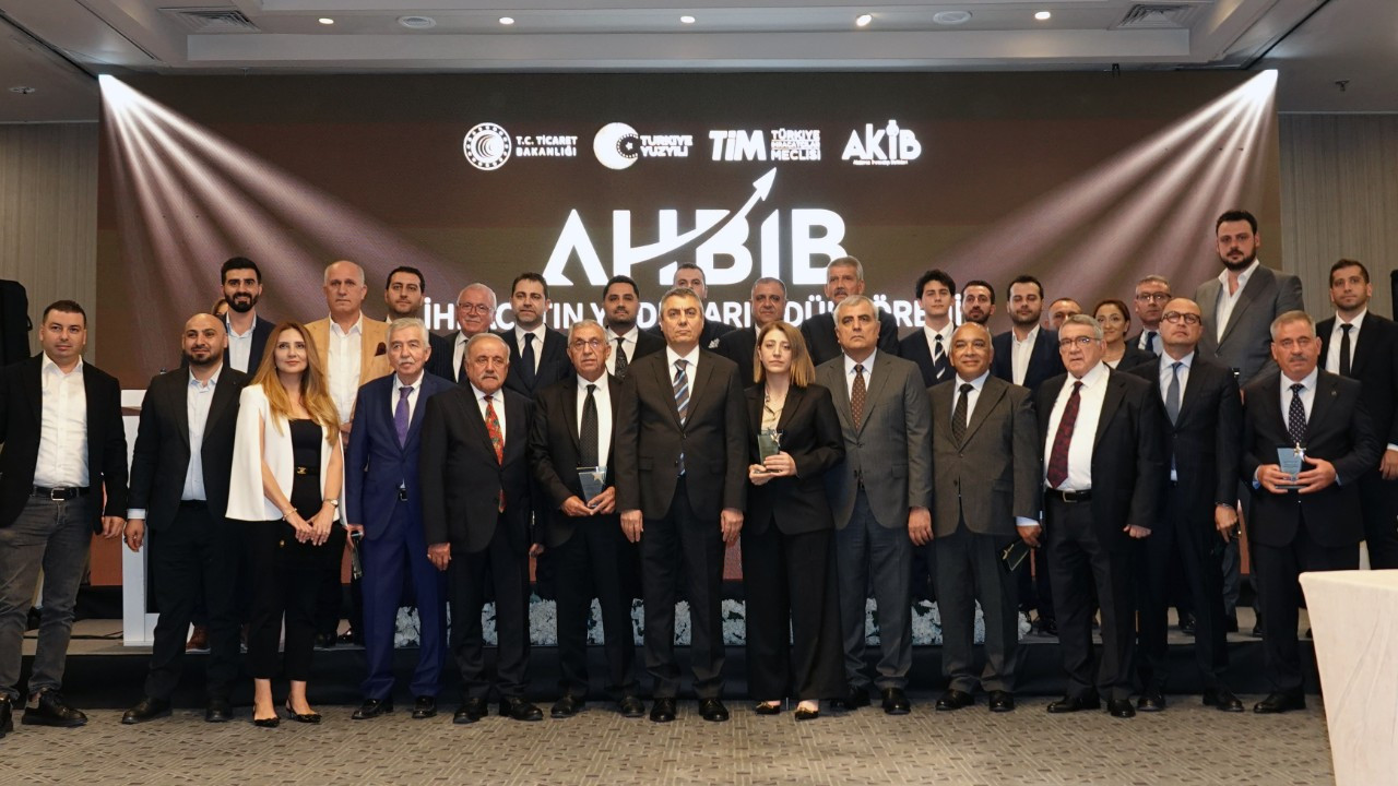 İhracat şampiyonları onore edildi… AHBİB, Türkiye ihracatından aldığı payı artıracak