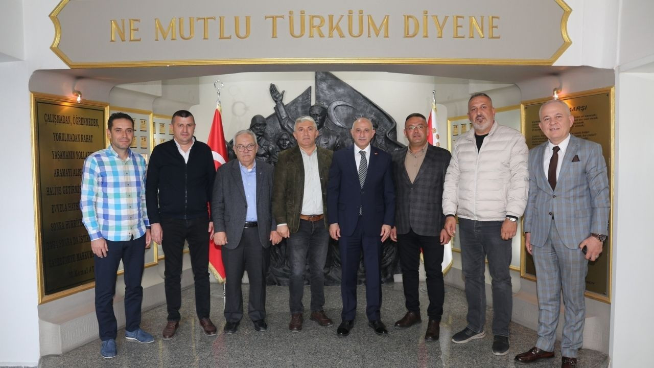 KTO 55. Meslek Komitesi’nden Emniyet Müdürü Yüksek’e teşekkür ziyareti KTO 55. Meslek Komitesi’nden Emniyet Müdürü Yüksek’e teşekkür ziyareti