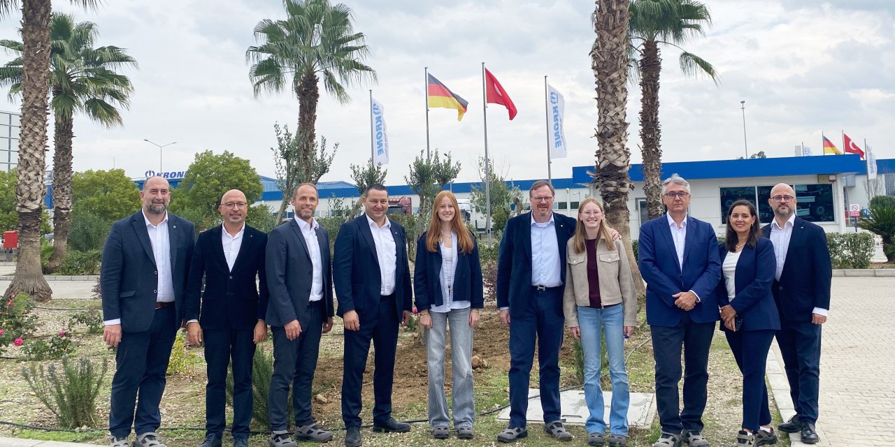 Krone’nin en tepesindeki ismi Tire fabrikasında