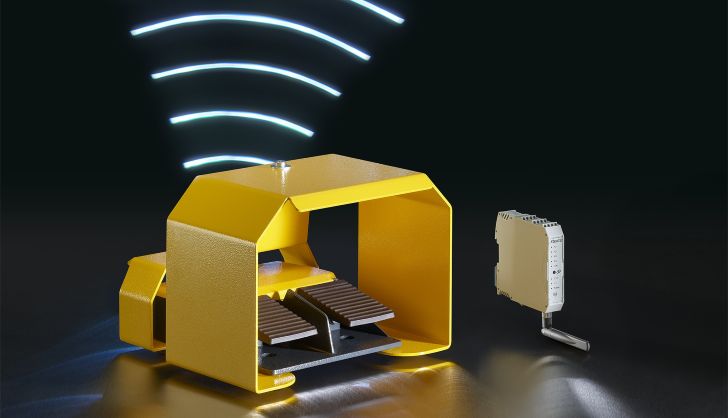 Yeni Kablosuz Ayak Pedalları Endüstriyel Uygulamalara