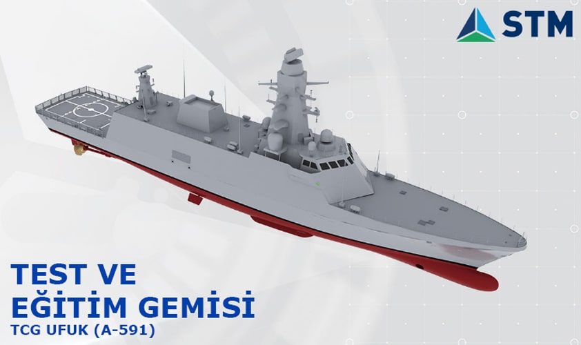 Test ve Eğitim Gemisi TCG UFUK (A-591) Hizmete Girdi