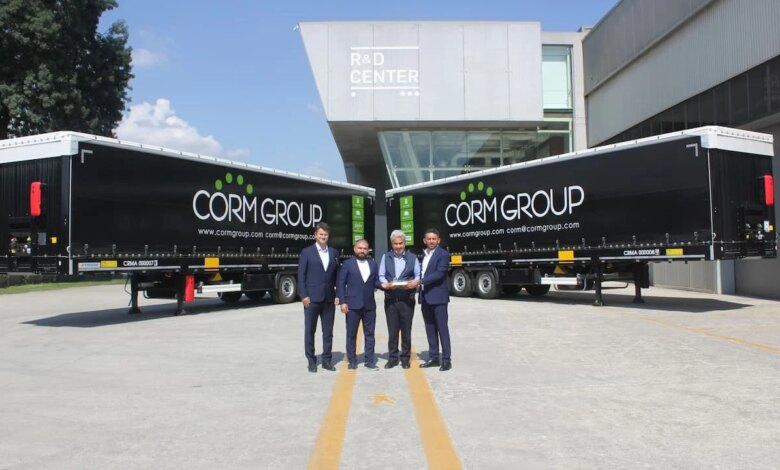 Tırsan, Corm Group’a 27 Adet Tren Yüklemeli Treyler Teslim