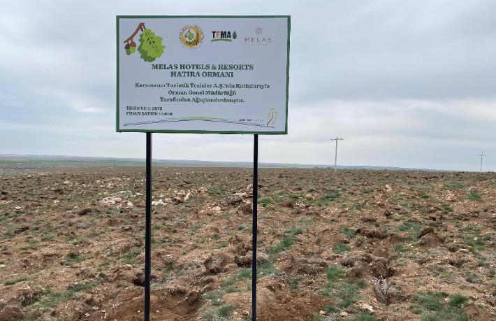 Melas Hotels & Resorts, 10 Bin Fidanla Hatıra Ormanı Kurdu