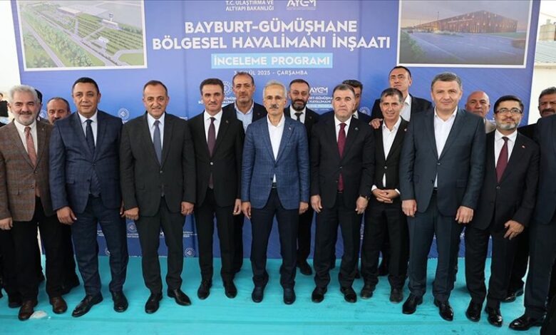 Ulaştırma Bakanı Uraloğlu, Bayburt-Gümüşhane Havalimanı