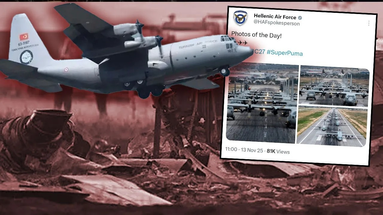 Yunanistan Hava Kuvvetleri’nden C130 Paylaşımına Tepki